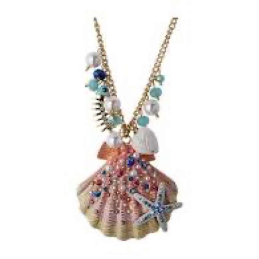 Betsey Johnson Ocean Seashell necklace